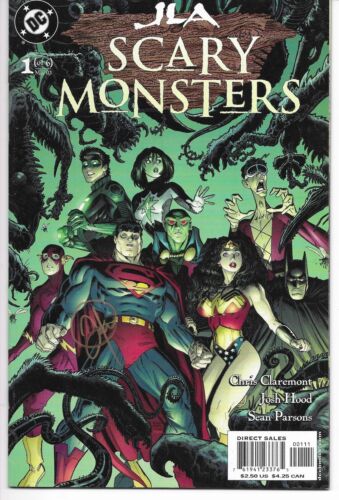 JLA Scary Monsters #1 FIRMATO da Josh Hood --- DC Comics - Claremont Art Adams - Foto 1 di 1