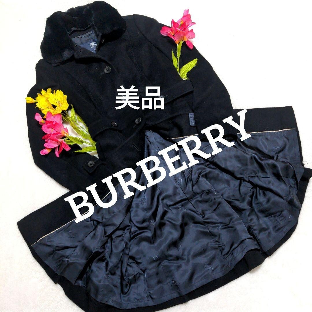 テーラードジャケット BURBERRY - Burberry London wool & angora jacket  38 Burberry London Wool coat × Angora Woman Size 38/US:XS Authentic
