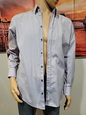 Dolce & Gabbana Martini Lavender 15 1/4/40 Men's Dress Shirt Signed Buttons #C