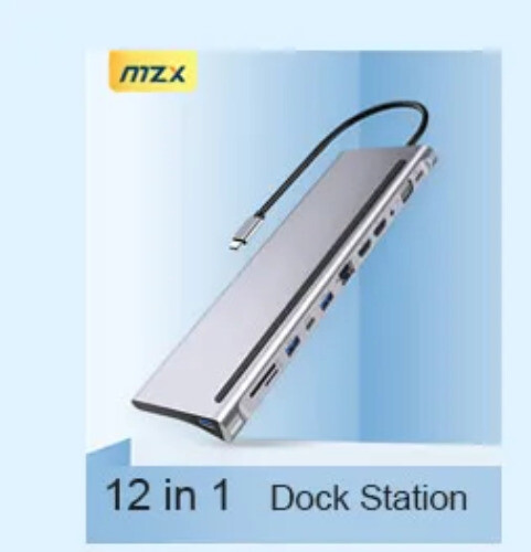 USB Hub Type A C 3.0 Concentrator Docking Station Multi Adapter Card Multi-hub - Bild 8 von 13