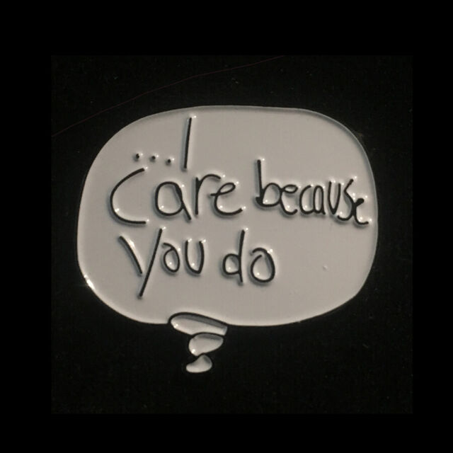 Aphex Twin - I Care because you do Enamel Pin (AFX)