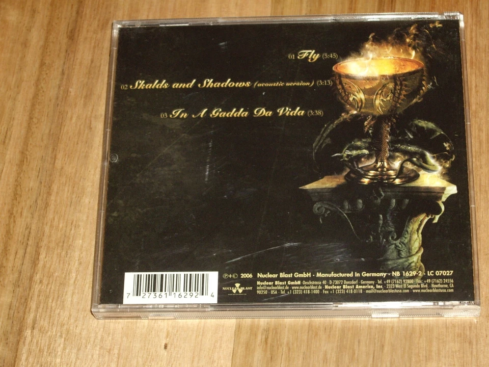 BLIND GUARDIAN GERMANY Press CD SINGLE ' FLY ' 2006 VGC - Image 3 of 3