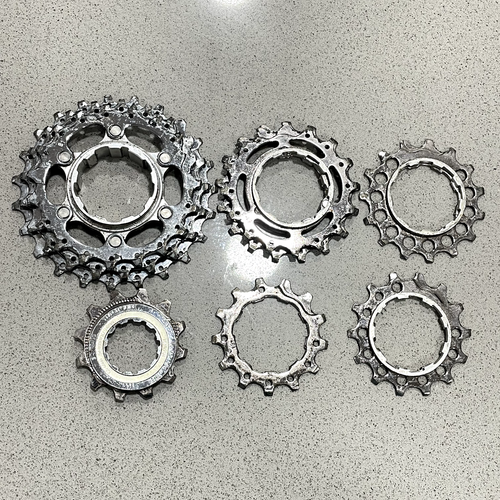 Cassette Shimano Ultegra CS-R6500 9V – 12-25T, Acier, Corps HG, Occasion