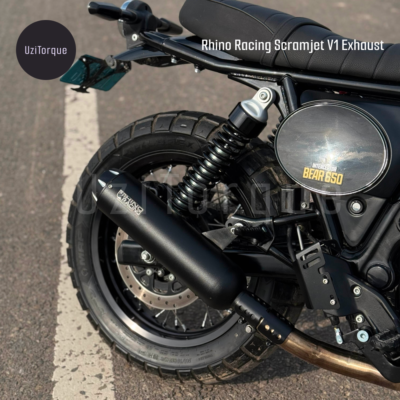 Rhino Racing Scramjet V1 Exhaust Royal Enfield Bear 650 with