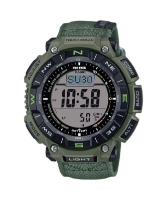 CASIO PRO TREK PRG-340B-3JF Black Climber Men's Watch New in Box 2025 FreeShip