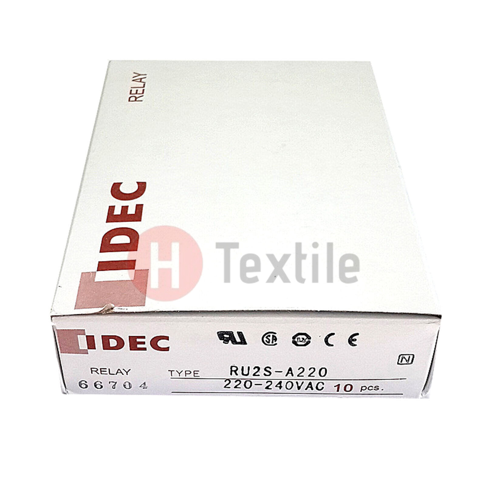 10PCS/BOX IDEC RU2S-A220 Relay Plug-In DPDT 10A 240VAC New