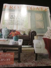 Frontgate Catalog February 2018 Chasing Spring The Home Refresh Event Brand New
