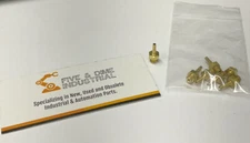 Clippard 11752 #10-32 to 1/16" Hose Fitting Package. Lot of (5)