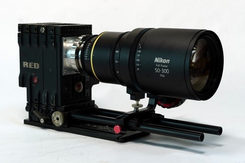 arri pl mount cine Nikon ais 50-300mm f4.5 parfocal manual de clicked iris - Picture 14 of 14