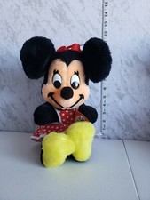 Vintage Walt Disney Minnie Mouse Plush With Original Tags
