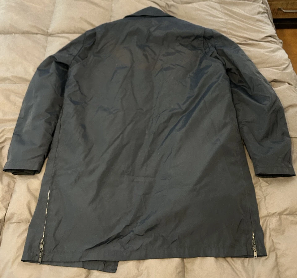 BLAUER AIRLINE PILOT MED LONG PARKA JACKET W/ LINER DARK NAVY - Image 2 of 4