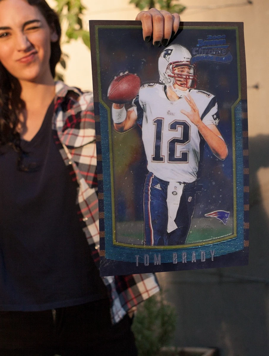 Bowman Tom Brady Rookie Football Sports Trading Cards
