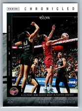 2025 Panini Caitlin Clark Chronicled #15 Playoff Contest Indiana Fever