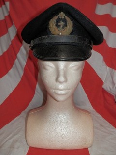 WW2 Japanese Navy volunteer pilot's cap.Mr MIYAIRI SHOICHI.Very Good