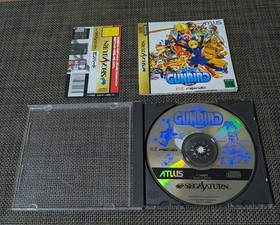 TwinBee & Gungailphon 2 Sega Saturn Gameset, Used, Good Condition