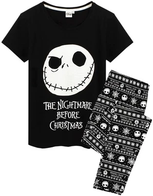 Disney The Nightmare Before Christmas Noir Jack Skellington Placement & All-Over - Photo 1/4