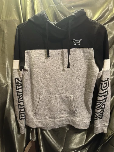 UNDERCOVER Felpa con cappuccio Victorias Secret ROSA taglia S