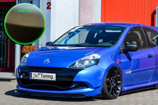 Frontspoiler Schwert mit Wing aus ABS für Renault Clio 3 RS Phase 2 OEM Optik