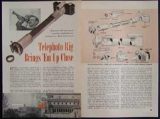 Leica Telephoto Lens 1948 How-To Build PLANS