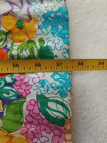 VTG Shifts Internationale Miami 70s Pastel Tropical Floral Mod Maxi Dress 14 A1 - Picture 14 of 14