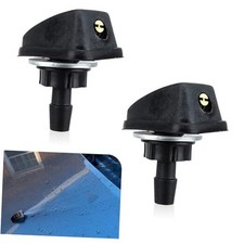 2 PCS Automotive Front Windshield Washer Nozzles, Automotive Wiper Nozzles,