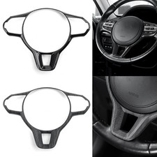 Tuning Carbon Steering Wheel Frame Panel Cover Trim For Kia Cadenza K7 2017-2020 Tuning Carbon Steering Wheel Frame Panel Cover Trim For Kia Cadenza K7 2017-2020