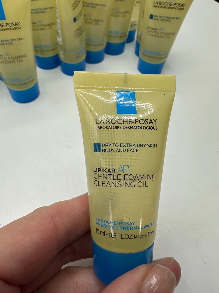 Lote de 21. Aceite limpiador en espuma suave La Roche Posay 0,5 oz tamaño de muestra NUEVO Foto 3 de 4