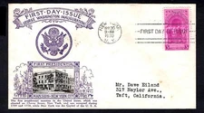 #854 3¢ President Washington Inauguration April 30 1939 NY NY PL#9e Crosby