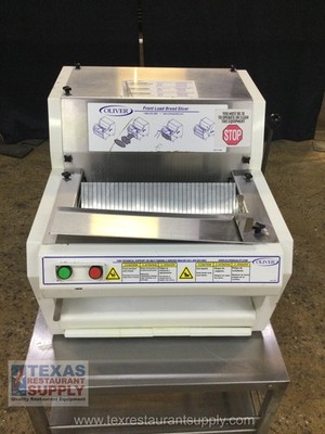 Oliver 732-N Countertop Front load Bakery Equipment Bread Slicer 3/8'' Cut