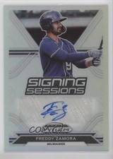 2021 Panini Prizm Draft Picks Signing Sessions Freddy Zamora #SS-FZ Auto 6k2