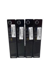 LOT 4 Lenovo M93 MINI Tiny Micro PC i7-4765T 16GB 256GB Desktop W/Adapter NO OS