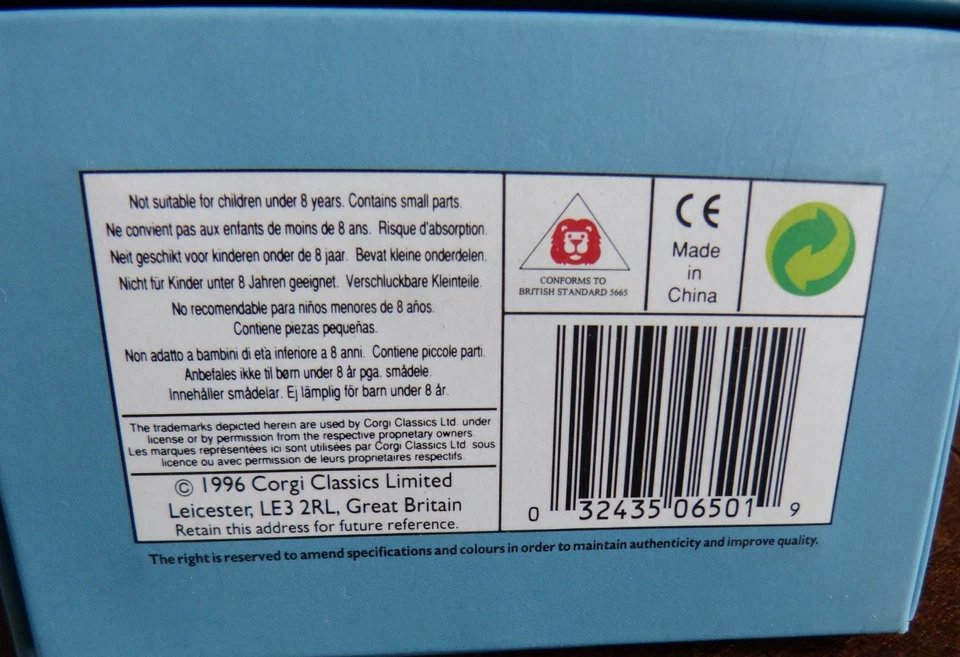 Corgi Modell 1:43 - 06501 Morris 1000 Shell Lieferwagen OVP limitiert Nr. 4060 - Bild 4 von 4
