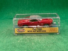 ORIGINAL ROAD RACE REPLICAS, '69 MUSTANG BOSS 429, CANDY APPLE RED, RRR, NEW