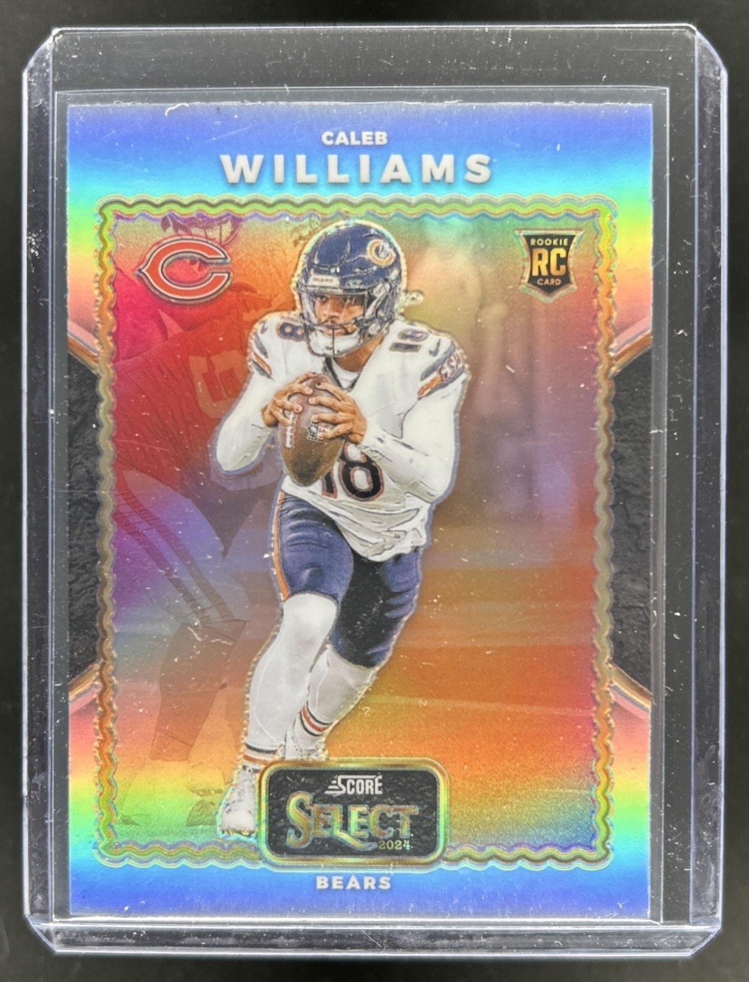 2024 Panini Select Caleb Williams Score Throwback RC Rookie #21 Bears
