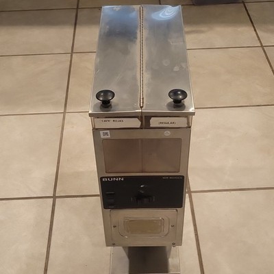 Bunn G9-2T HD Dual Hopper Portion Control Commercial Coffee Bean Grinder Tall