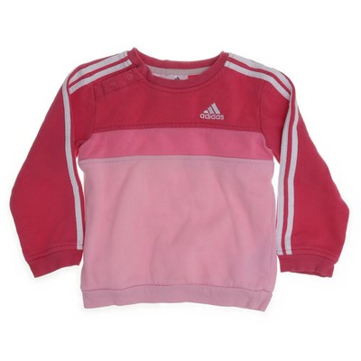 Adidas, Sweatshirt, Größe: 86, Pink, Baumwolle/Polyester, Mädchen #2ip