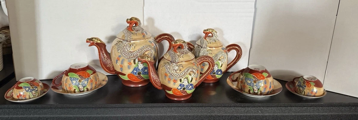 Dragon Tea Set In Antique Chinese Teapots for sale | eBay