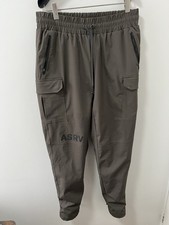 ASRV Tetra Cargo Pants Brown Reflective Logo DSG-0297 Made In Korea Size XL