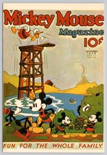Postcard Art 1936 Mickey Mouse Magazine Cover Disney 65T