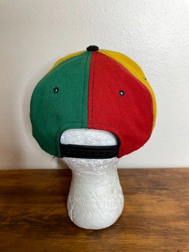 Vtg Malcolm X Snapback Hat Cap 90s Pinwheel Headmaster - Picture 8 of 8