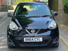 2015 Nissan Micra 1.2 Petrol 5 Door Hatchback Black – ULEZ – £35 Tax