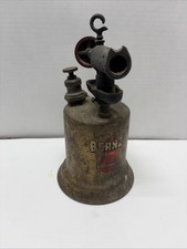 Vintage Antique Otto Bernz Blow Torch- Brass Tank