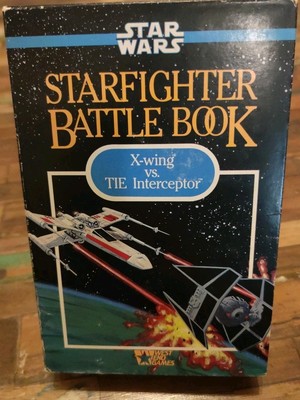 Star Wars Starfighter Battle Book, X- Wing vs. TIE Interceptor, West Ende Games