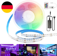 Alexa COB LED Streifen Wifi RGB 2M Kit, 12V Arote RGB Dimmbar COB LED Strip LED