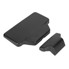 Motorcycle Back Cushion Backrest Rubber Rear Pad Saddlebag Trunk Black