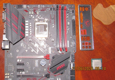 MSI MPG Z390 Gaming Plus Motherboard Combo,I5-8600,Master Elite V3500 Cooler