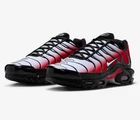 Nike Air Max Plus TN White/Black/Red Fade Mens Size US 9-12 Casual Sneakers New✅
