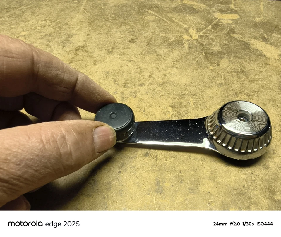 Dodge Truck Power Wagon 1968 69 70 manivelas de ventana OEM Sweptline D100 W100 Foto 3 de 4