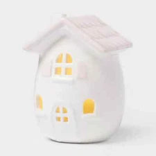 Target Light Up Ceramic Mushroom Easter House Pink Spritz 2025