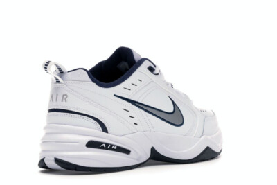 Size 8 - Nike Air Monarch IV White Navy for sale online | eBay